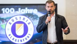 Eigentümer Zeljko Karajica ehrt das Interesse diverser Investoren an seiner Austria Klagenfurt. „Langfristig werden wir auch starke Partnerschaften brauchen.“ (Bild: GEPA pictures/ Daniel Goetzhaber)