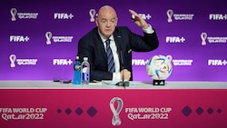 FIFA-Boss Gianni Infantino (Bild: AP)
