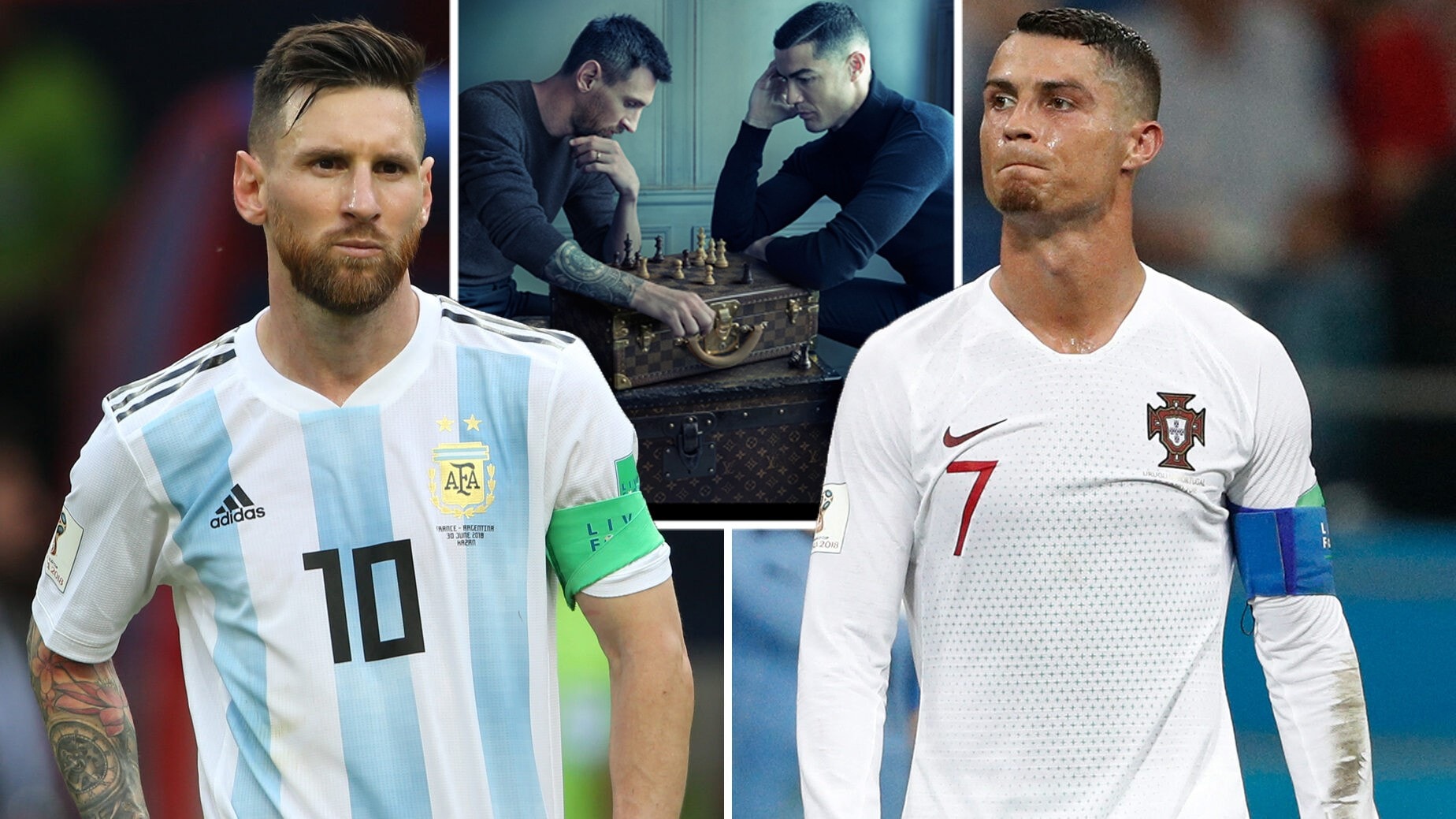 Superstars vereint - Messi und Ronaldo machen gemeinsame Sache