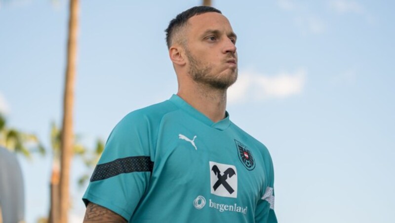 Marko Arnautovic ist zumindest einen Tag beim Nationalteam dabei. (Bild: GEPA )