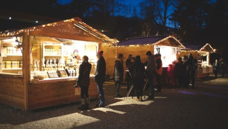 Seit Freitag hat die Kaiserweihnacht am Bergisel ihre Pforten geöffnet. (Bild: BAUSE TOM)