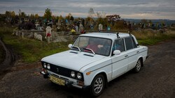 Bild aus der Stadt Bachmut in der ostukrainischen Region Donbass (Archivbild) (Bild: AFP)