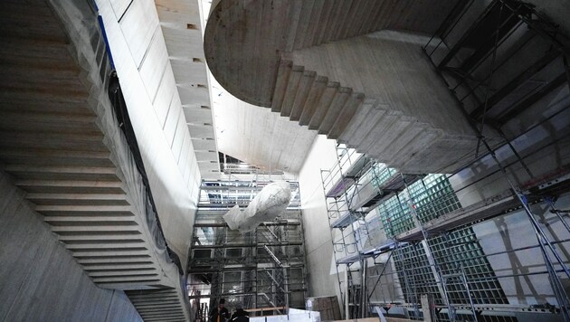 Durch die neue „Kreislaufwirtschaft“ wird sich die Baubranche in Wien (wie beim Wien Museum im Bild) nachhaltig verändern. (Bild: EVA MANHART / APA / picturedesk.com)
