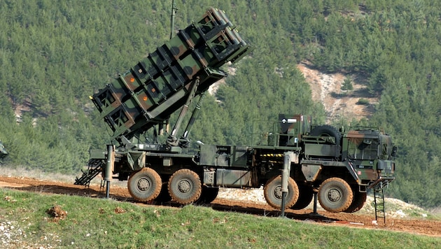 Ein Patriot-Raketen-Abwehrsystem aus Deutschland (Bild: AFP)