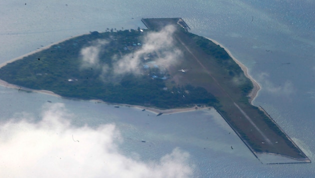 Thitu Island im Südchinesischen Meer (Bild: AP)