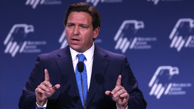 Floridas Gouverneur Ron DeSantis (Bild: AFP/Getty Images North America/Scott Olson)