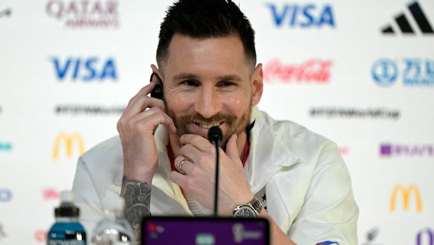 Lionel Messi (Bild: APA/AFP/JUAN MABROMATA)