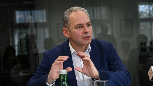 Friedrich Pöttinger ist neuer Geschäftsführer der Energie Ried. (Bild: Wenzel Markus)