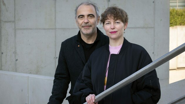 Dominik Kamalzadeh und Claudia Slanar (Bild: eSeL.at/Lorenz Seidler)