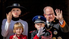 Monacos Fürsten-Familie am Nationalfeiertag in Monte Carlo (Bild: Royal Press Europe / Action Press / picturedesk.com)