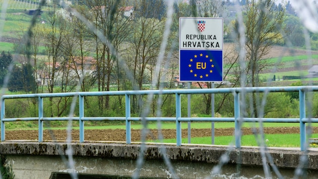 Schengen-Grenze in Kroatien