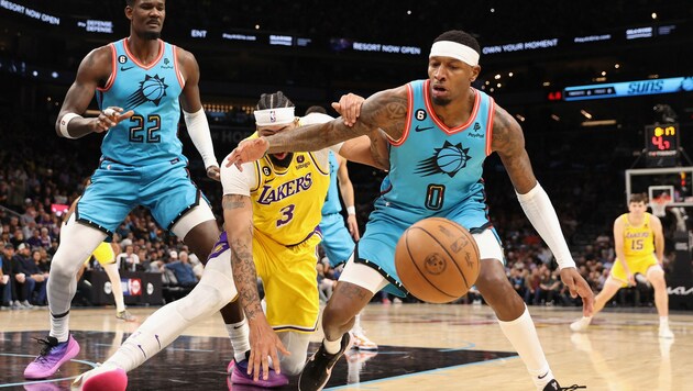 Los Angeles Lakers gegen die Phoenix Suns (Bild: APA/Getty Images via AFP/GETTY IMAGES/Christian)