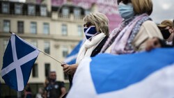 Die Unabhängigkeitsbewegung in Schottland hat durch das Urteil einen erheblichen Dämpfer erlitten. (Bild: AFP/Andy Buchanan)