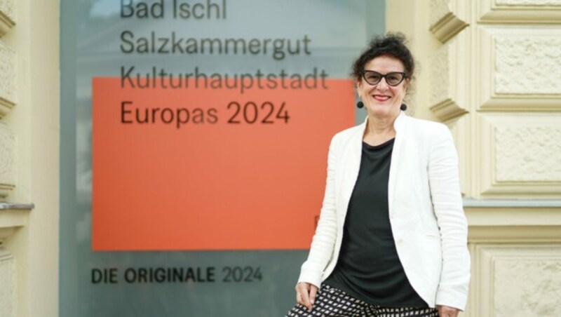 Elisabeth Schweeger ist die Intendantin der Kulturhauptstadt Salzkammergut 2024 (Bild: Markus Wenzel)