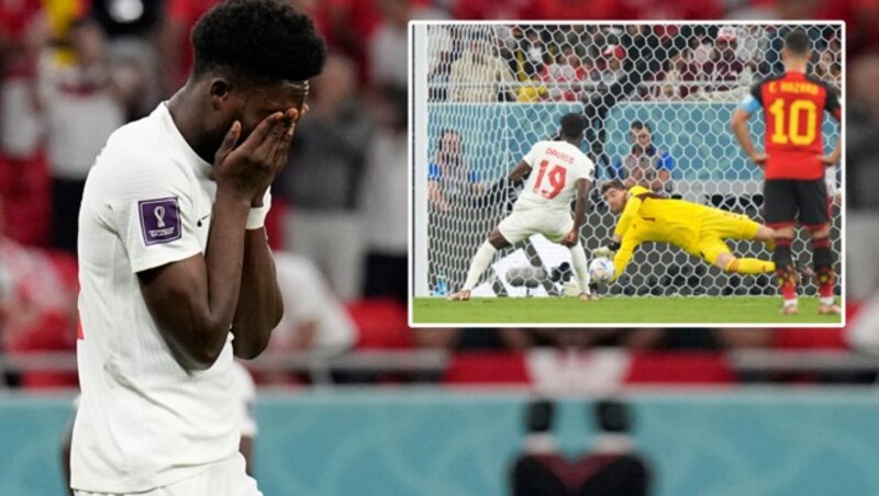 Kanadas Alphonso Davies (Bild: Copyright 2022 The Associated Press. All rights reserved)