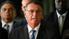 Präsident Jair Bolsonaro ist mit seiner Beschwerde vor Gericht abgeblitzt. (Bild: APA/AFP/EVARISTO SA)