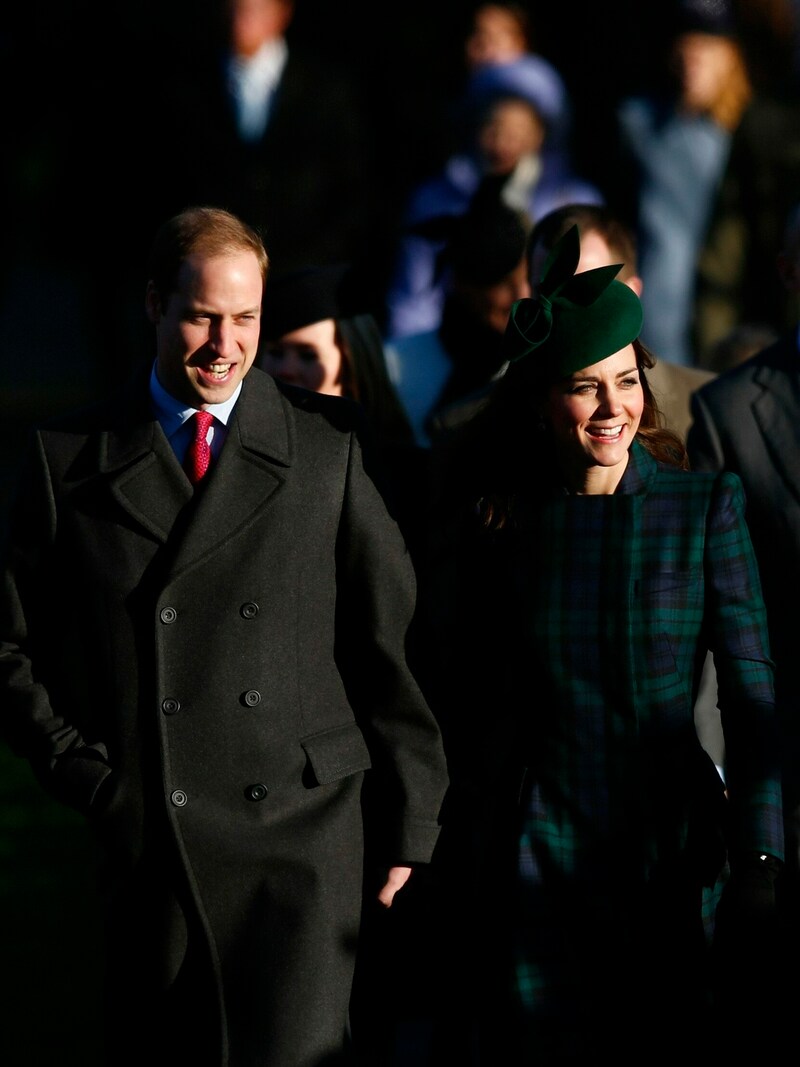 Kate am ersten Weihnachtstag 2013 (Bild: ANDREW WINNING / REUTERS / picturedesk.com)