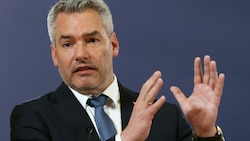 Bundeskanzer Karl Nehammer (ÖVP) (Bild: EPA)