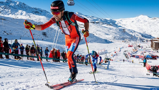 Der St. Gallenkircher Daniel Zugg steht vor dem Karrierende. (Bild: ISMF (SkiMo Stats))