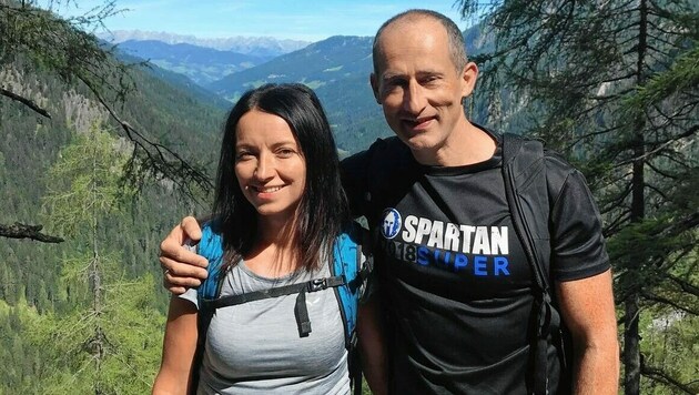 Martina und Andi Z. vor dem Unfall. Sie erleben eine Tragödie. (Bild: zVg.)