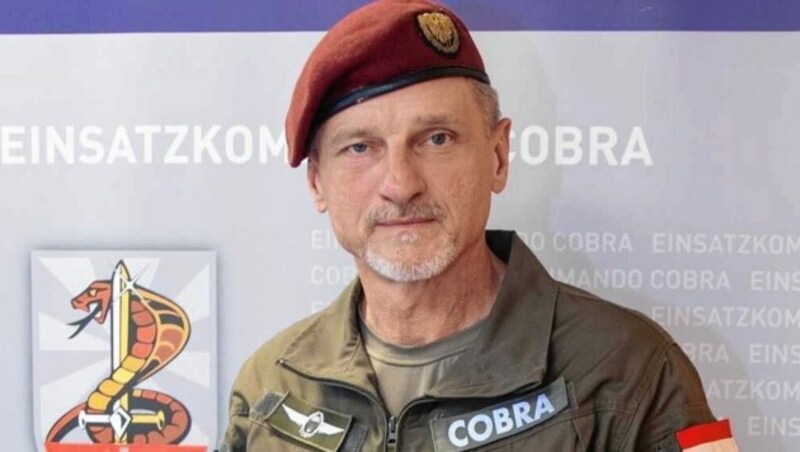 Christoph Scherz von der Cobra (Bild: ÖA Cobra)