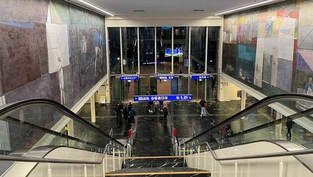 The boys were on their way home when they were attacked at Klagenfurt station. (Bild: Marcel Tratnik)