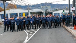 Streik der Obus-Fahrer in Salzburg (Bild: Markus Tschepp)