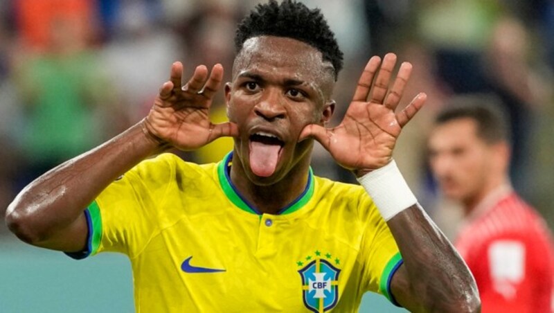 Vinicius Junior (Bild: Copyright 2022 The Associated Press. All rights reserved)