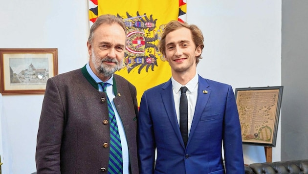 Benefizkonzert des St. Georg Ordens: Karl und Ferdinand Habsburg (Bild: Starpix/ Alexander TUMA)