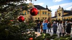 Adventstimmung vor dem Schloss Hellbrunn (Bild: Tröster Andreas)