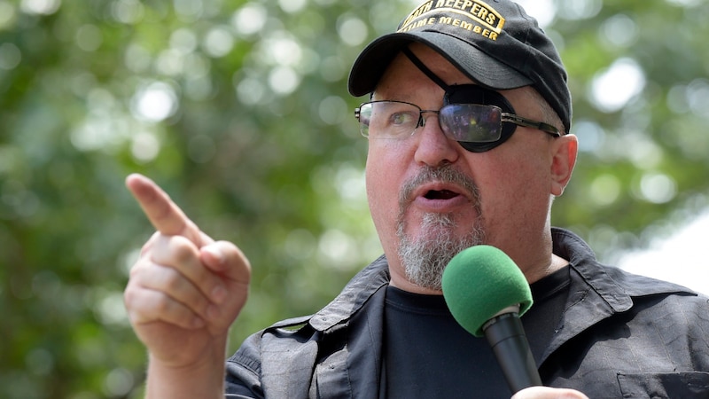 Stewart Rhodes, Gründer der Bürgermiliz „Oath Keepers“ (Bild: Associated Press)