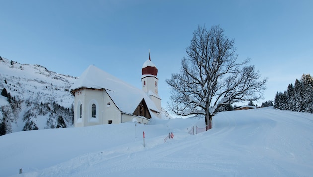 In Damüls ist der Winter bereits eingezogen. Der Ort gilt als überaus schneesicher. (Bild: Boehringer Friedrich [Fred])