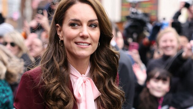 Princess Kate's schedule for the whole year is empty so that she can focus on her recovery. (Bild: Photo by POOL / GETTY IMAGES NORTH AMERICA / Getty Images via AFP)