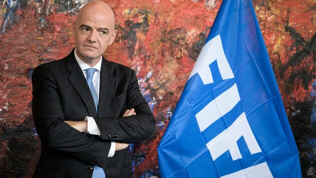 FIFA-Präsident Gianni Infantino hat große Visionen für die Klub-WM. (Bild: AFP or licensors)