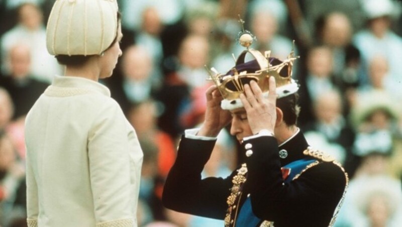 Prinz Charles bei seiner Krönung zum Prinzen von Wales (Bild: (c) www.VIENNAREPORT.at)