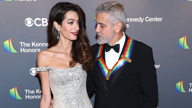 Amal und George Clooney (Bild: APA/Paul Morigi/Getty Images/AFP )