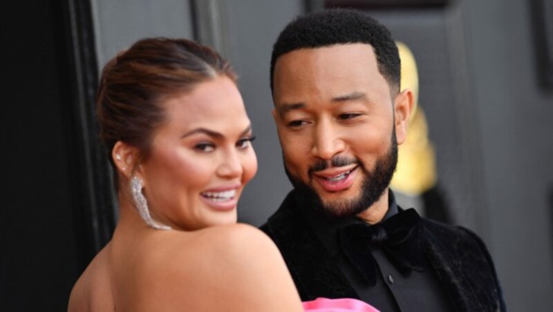 Chrissy Teigen und John Legend (Bild: APA/Photo by ANGELA WEISS/AFP)