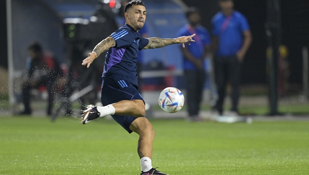 Leandro Paredes (Bild: APA/AFP/JUAN MABROMATA)