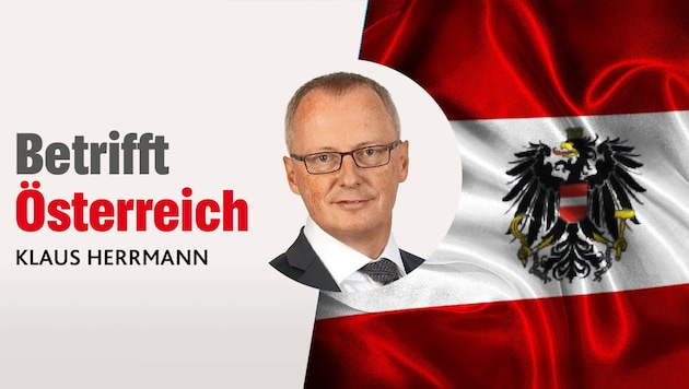 Commentary on the major issues affecting Austria: Klaus Herrmann, Managing Editor-in-Chief (Bild: stock.adobe.com, Krone KREATIV)