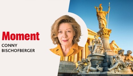 Kommentiert aktuelle Momente für die „Krone“: Conny Bischofberger (Bild: stock.adobe.com, Krone KREATIV)