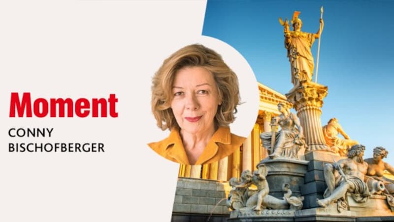 Kommentiert aktuelle Momente für die „Krone“: Conny Bischofberger (Bild: stock.adobe.com, Krone KREATIV)