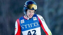 Elisabeth Kappaurer verletzte sich beim Super-G in Val d‘Isère. (Bild: GEPA pictures)