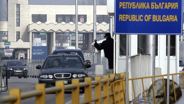 The border between Bulgaria and Greece (archive photo) (Bild: AFP)