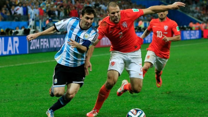 Argentinien gegen die Niederlande 2014 (Bild: AFP)