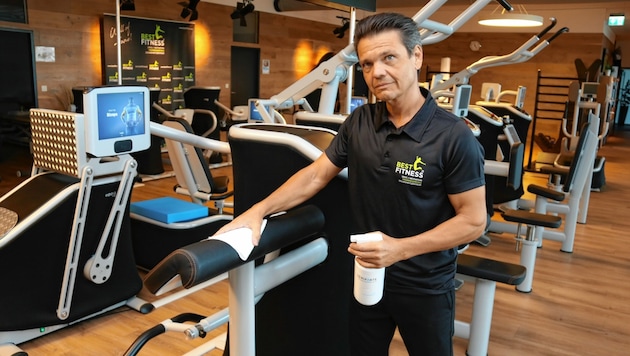 Martin Wirth ist Sprecher der steirischen Fitness-Branche. Er ist überzeugt, dass es am Markt noch ein „riesiges Potenzial“ gibt. (Bild: Christian Jauschowetz)