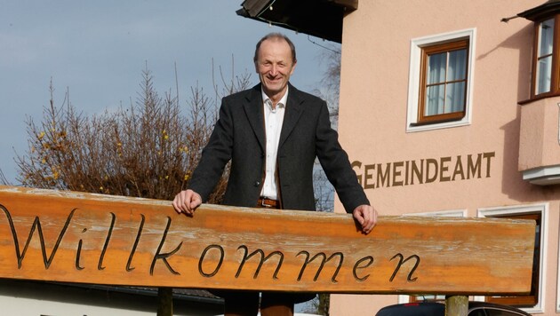 Franz Gangl wird auch bei den Bürgermeisterwahlen 2024 erneut kandidieren. (Bild: Tschepp Markus)