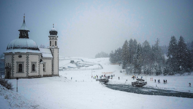 Auf der Loipe in Seefeld war einiges los. (Bild: zeitungsfoto.at/Liebl Daniel)