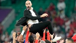 Walid Regragui (Marokko-Trainer) (Bild: Associated Press)