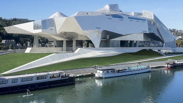 Das Musée des Confluences in Lyon liegt an zwei Flüssen; hier werden globales Wissen und Naturwissenschaften vermittelt. (Bild: QUENTIN LAFONT / MUSEE DES CONFLUENCES / HO)