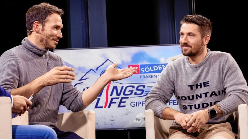 Felix Neureuther (l.) und Kumpel Marcel Hirscher (Bild: Servus TV)